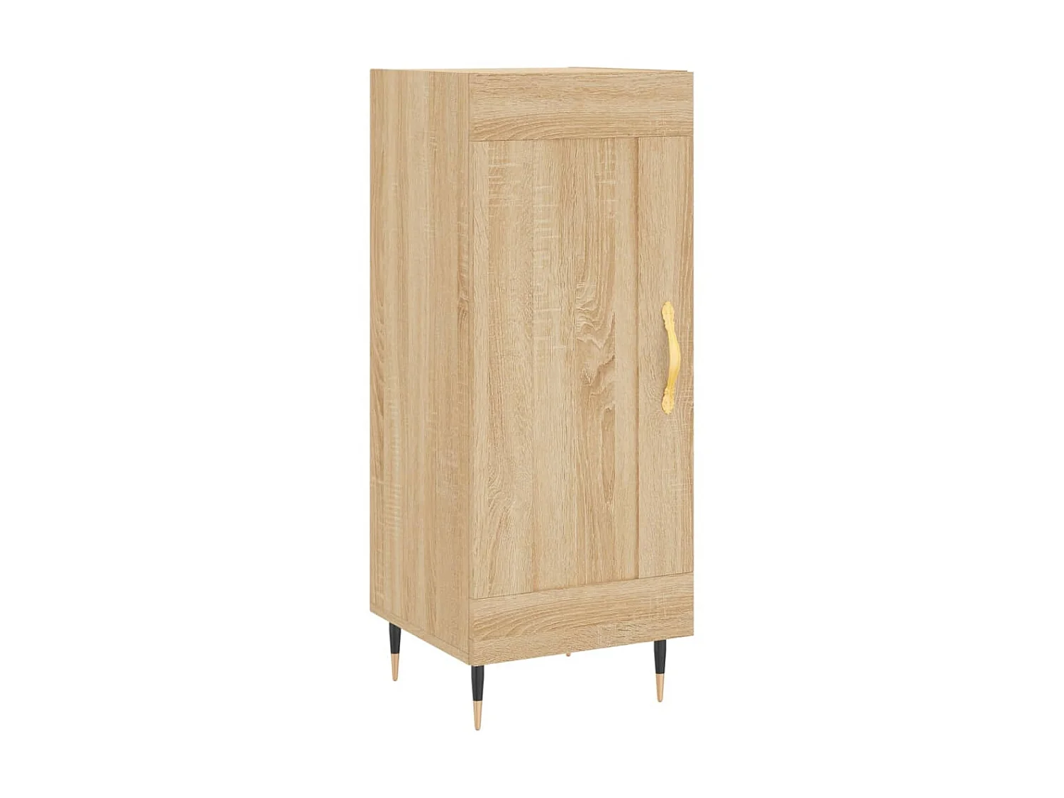Buffet Chêne sonoma 34,5x34x90 cm Bois d'ingénierie QWE97791