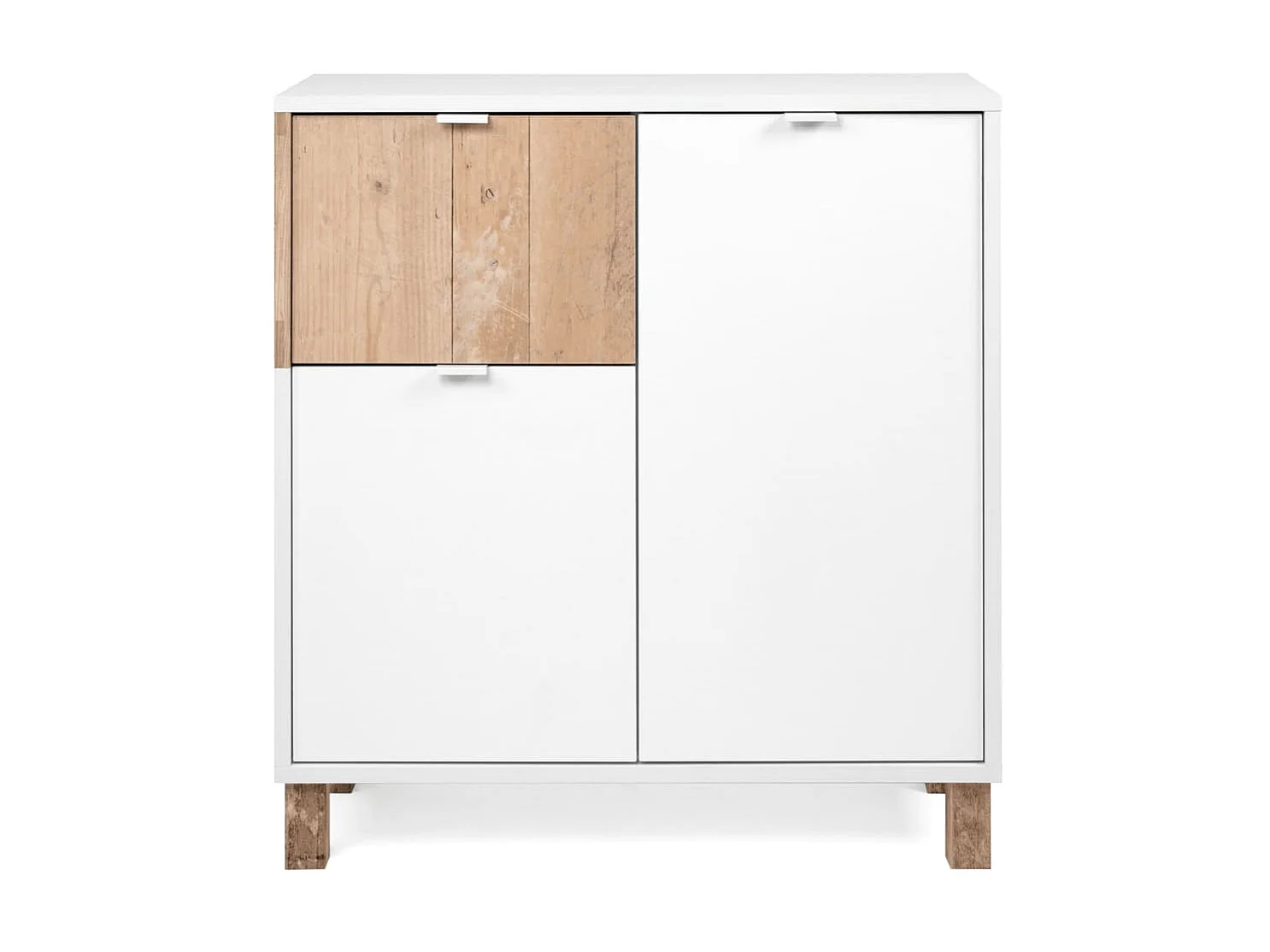 Buffet, Bahut, Meuble de rangement Menorca 01A Blanc EGER73582 BonneVie Meuble