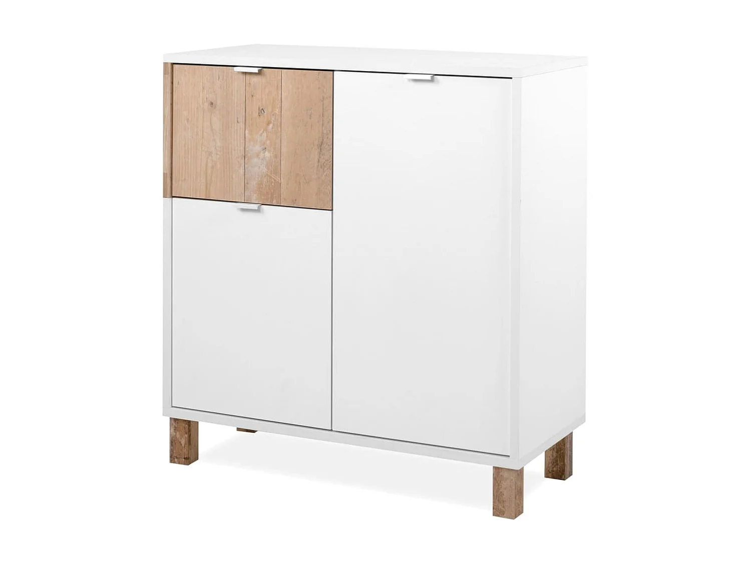 Buffet, Bahut, Meuble de rangement Menorca 01A Blanc EGER73582 BonneVie Meuble