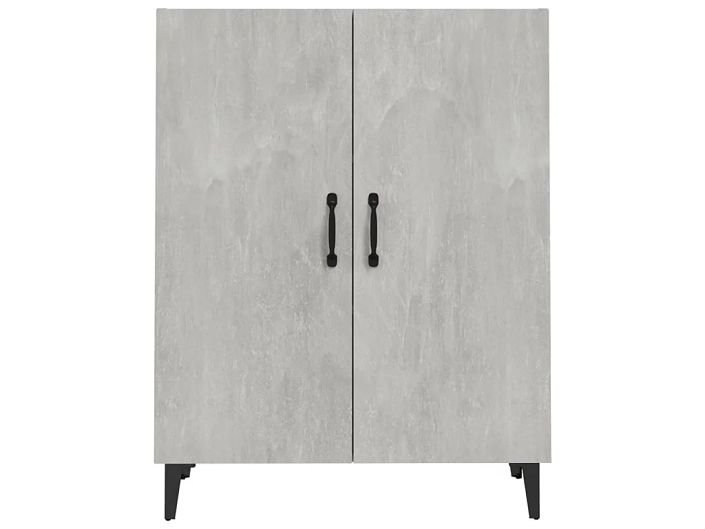 Buffet Gris béton 70x34x90 cm Bois d'ingénierie EGER40316