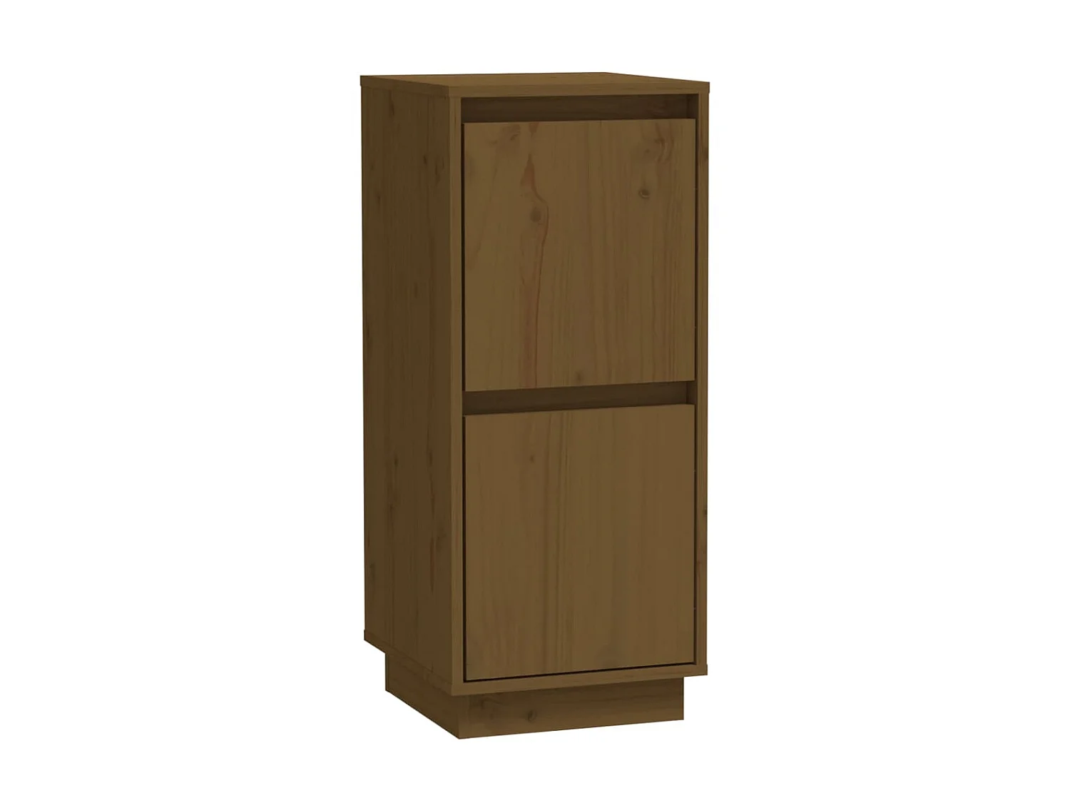 Dressoir 31,5x34x75 cm massief grenenhout honingbruin NL421572