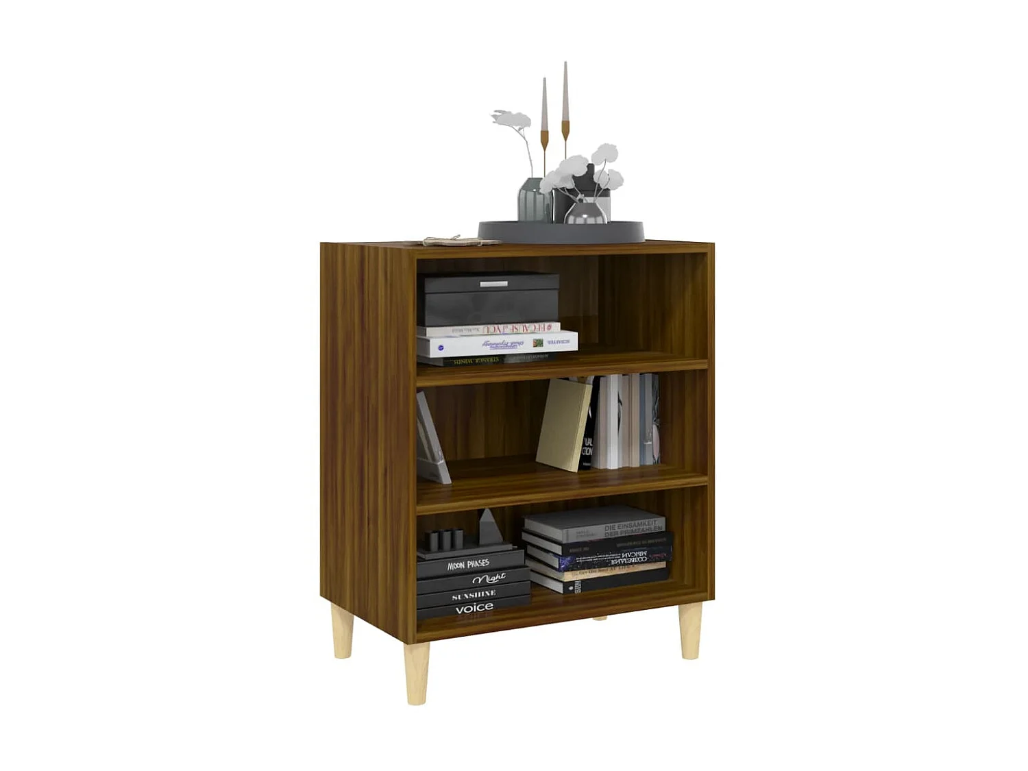 Buffet Chêne marron 57x35x70 cm Aggloméré EGER17396