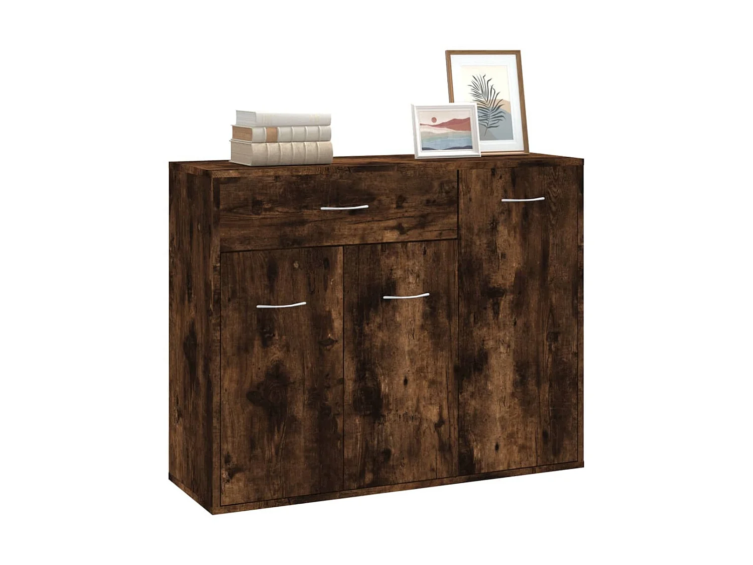 Buffet Chêne fumé 88x30x70 cm Bois d'ingénierie EGER27723