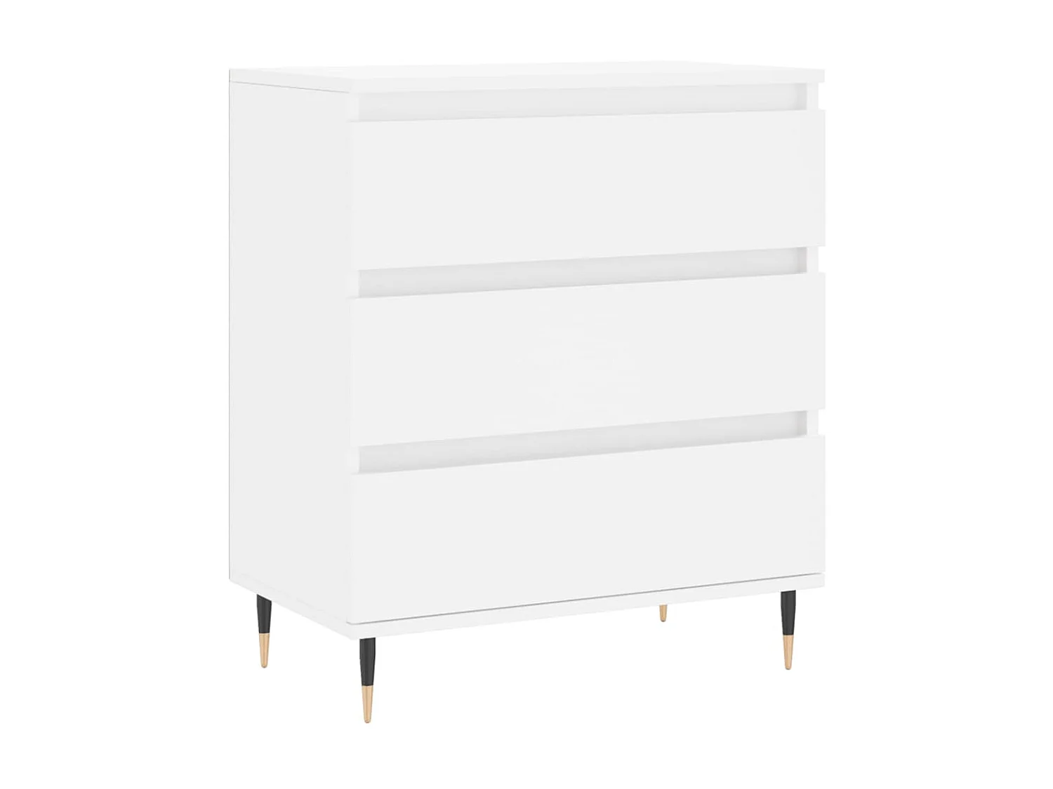 Buffet Blanc 60x35x70 cm Bois d'ingénierie QWE59492