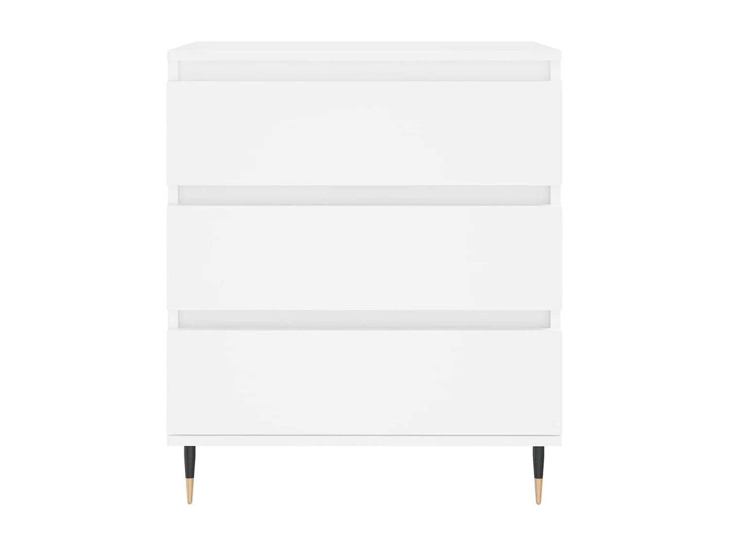 Buffet Blanc 60x35x70 cm Bois d'ingénierie QWE59492