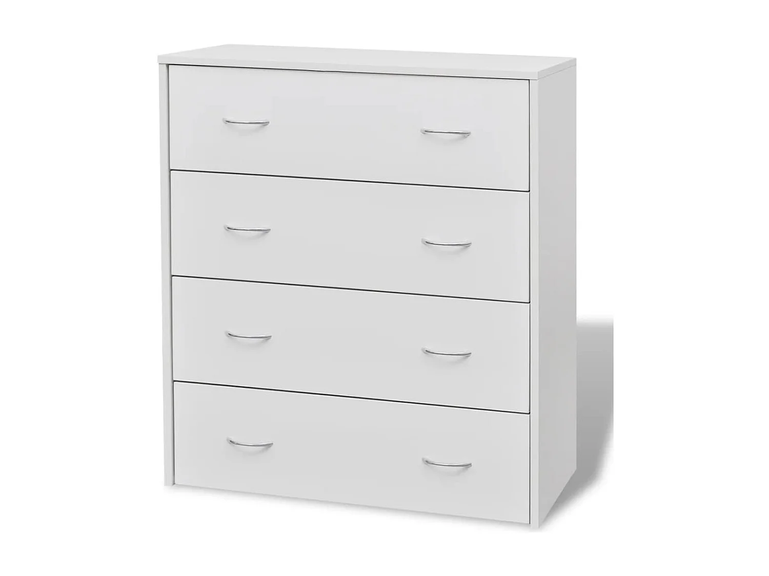 Buffet avec 4 tiroirs 60x30,5x71 cm Blanc EGER52624