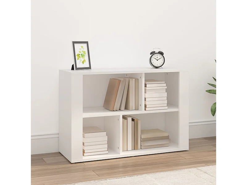 Buffet Blanc 80x30x54 cm Bois d'ingénierie EGER12562