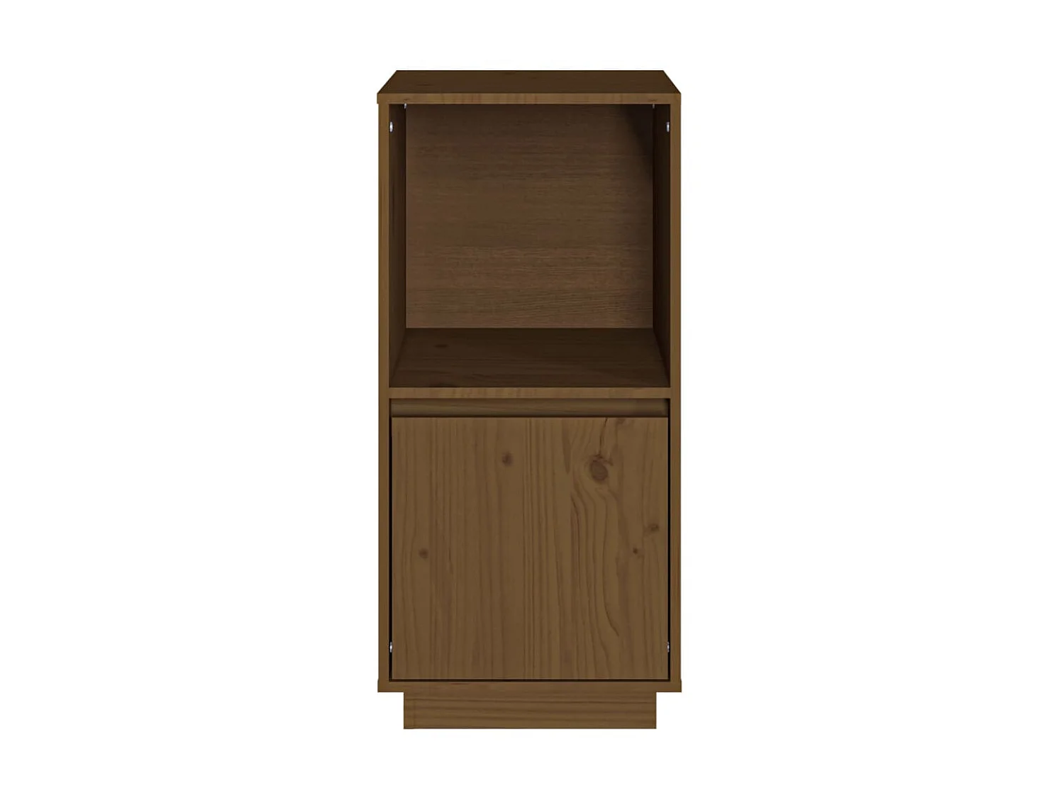 Buffet Marron miel 38x35x80 cm Bois massif de pin QWE44666