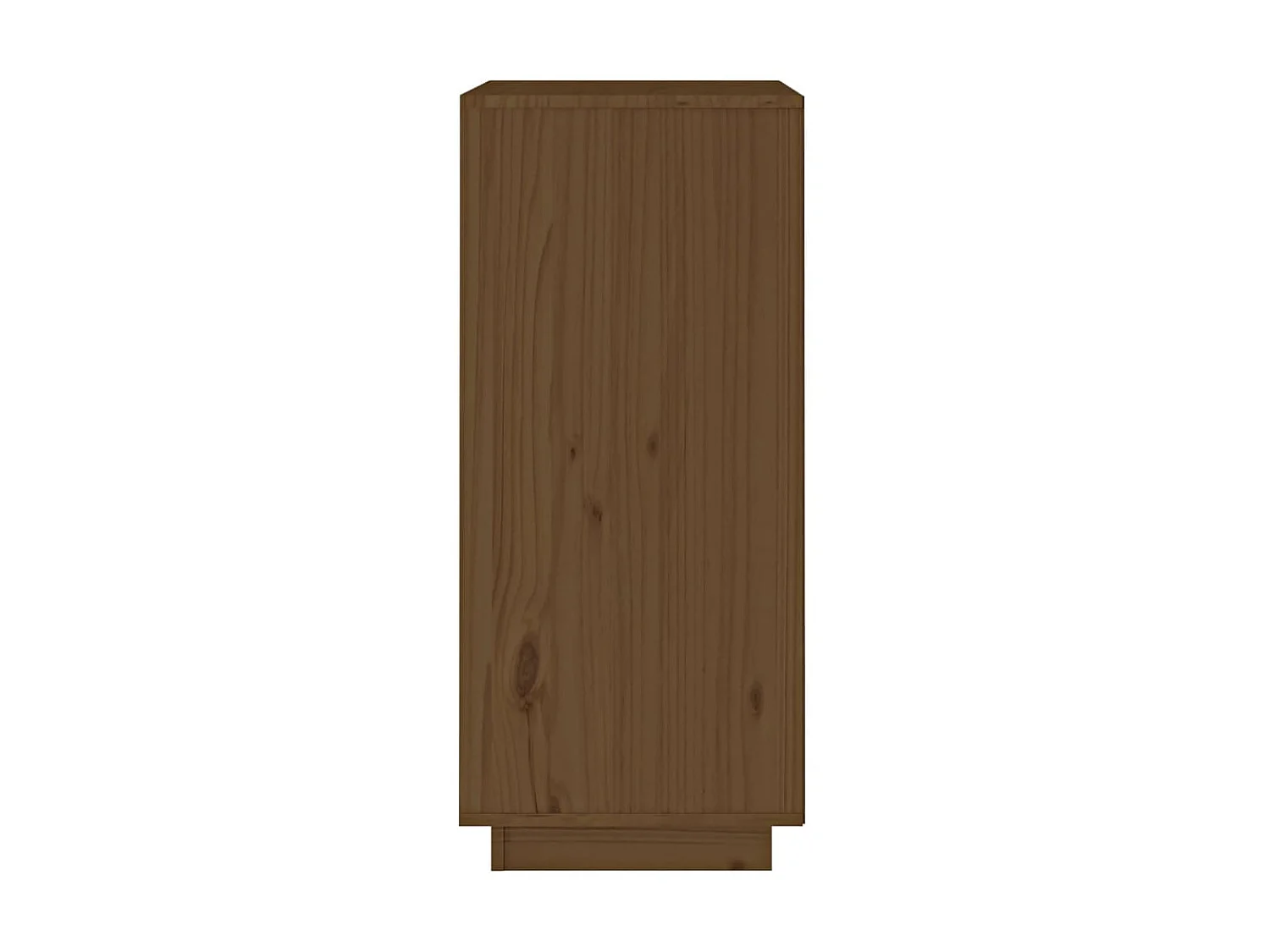 Buffet Marron miel 38x35x80 cm Bois massif de pin QWE44666