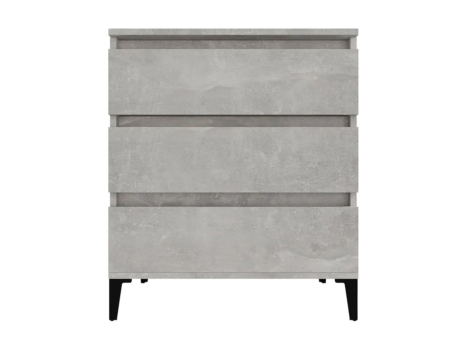 Aparador 60x35x70 cm derivados de madeira cinzento cimento PT382424