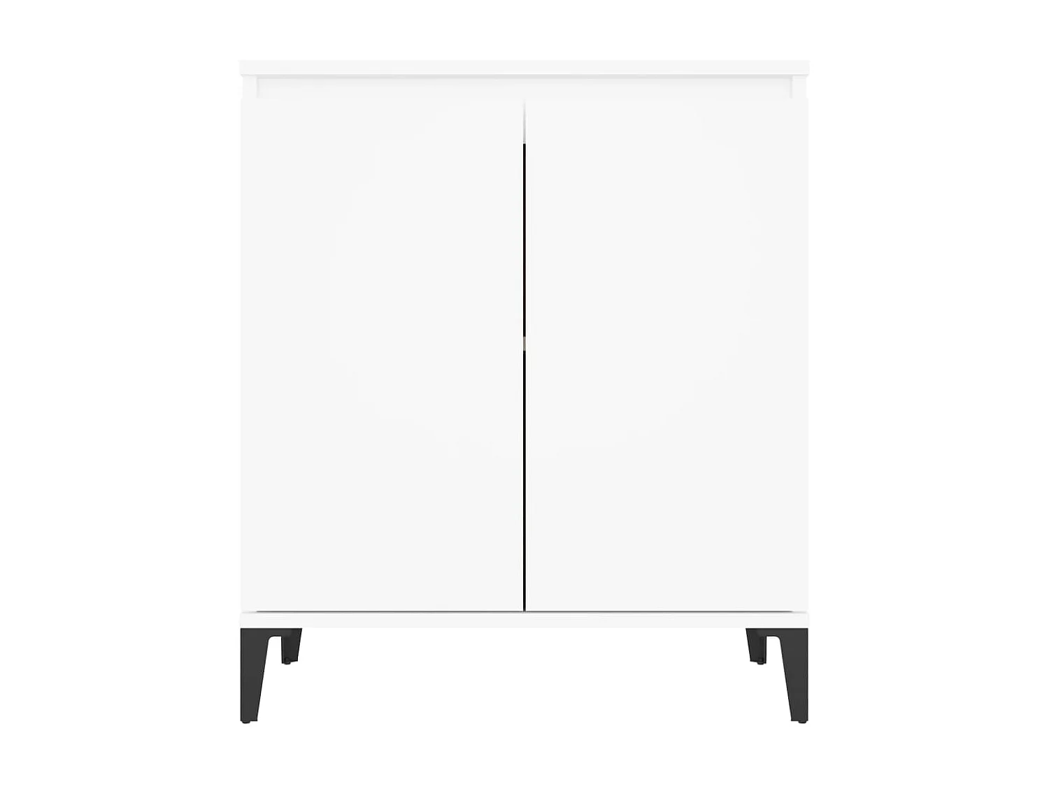 Buffet Blanc 60x35x70 cm Aggloméré EGER41706