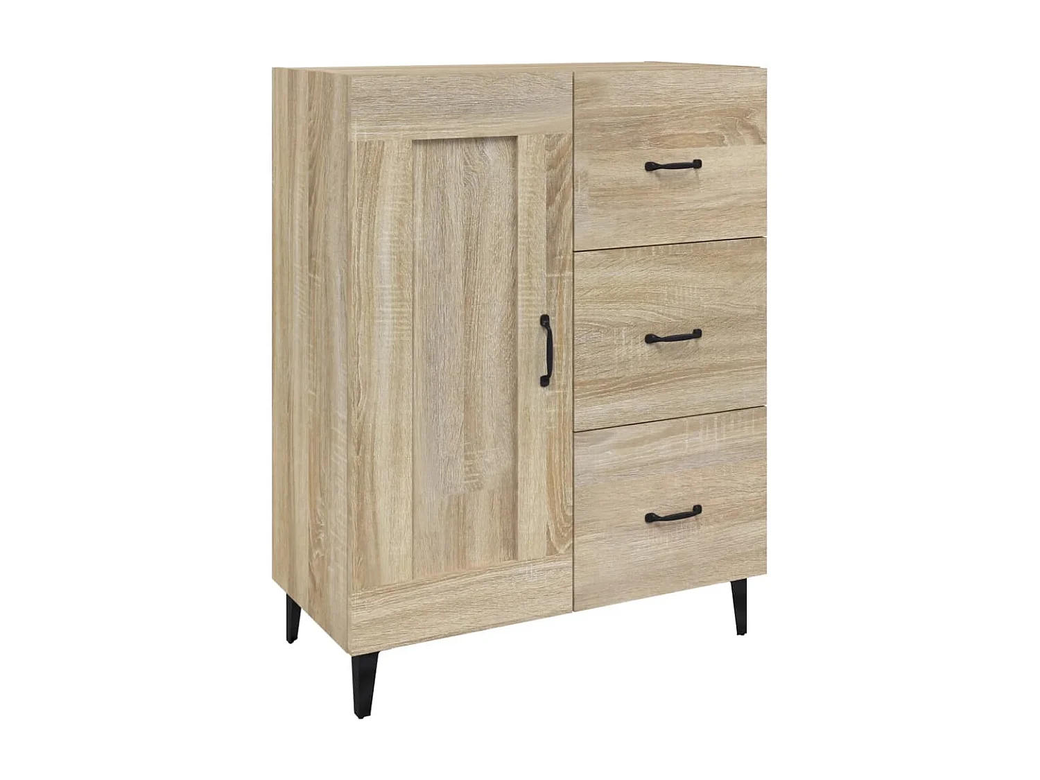 Buffet Chêne sonoma 69,5x34x90 cm Bois d'ingénierie EGER20702