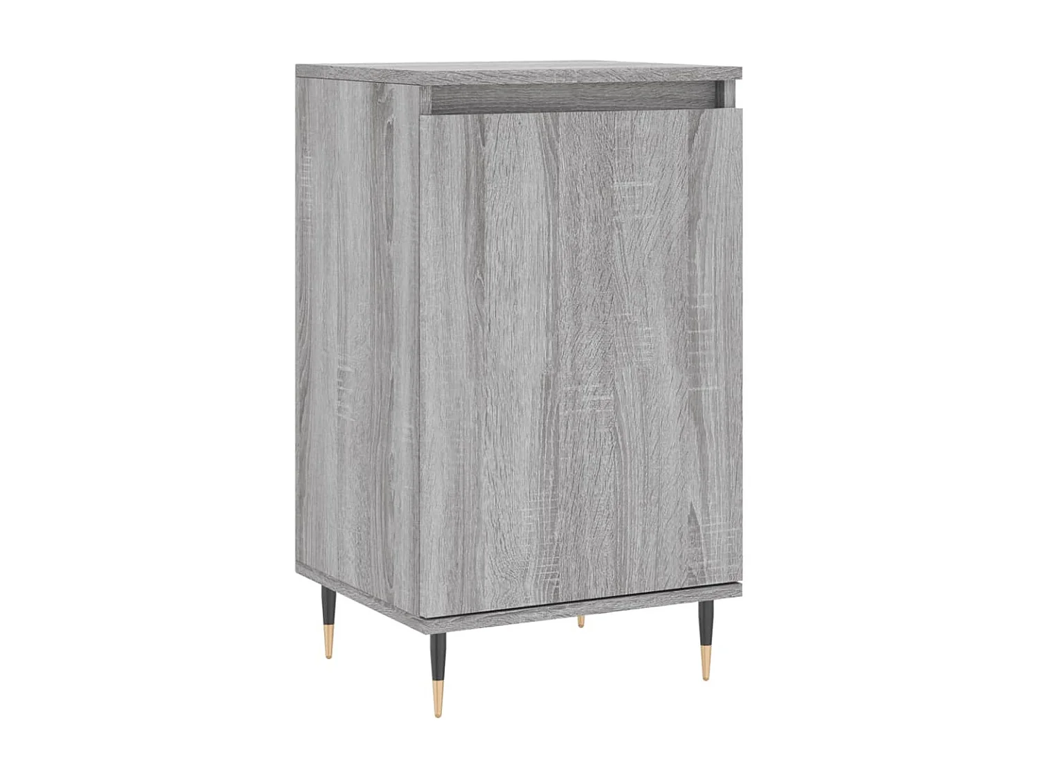 Buffet sonoma gris 40x35x70 cm bois d'ingénierie QWE87556