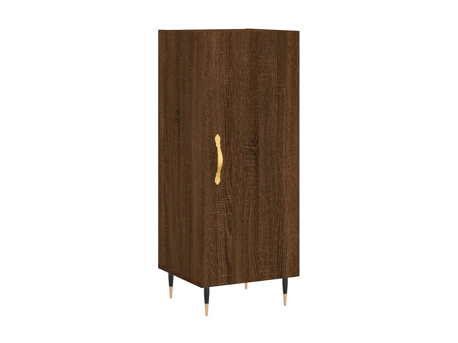 Buffet Chêne marron 34,5x34x90 cm Bois d'ingénierie QWE19831