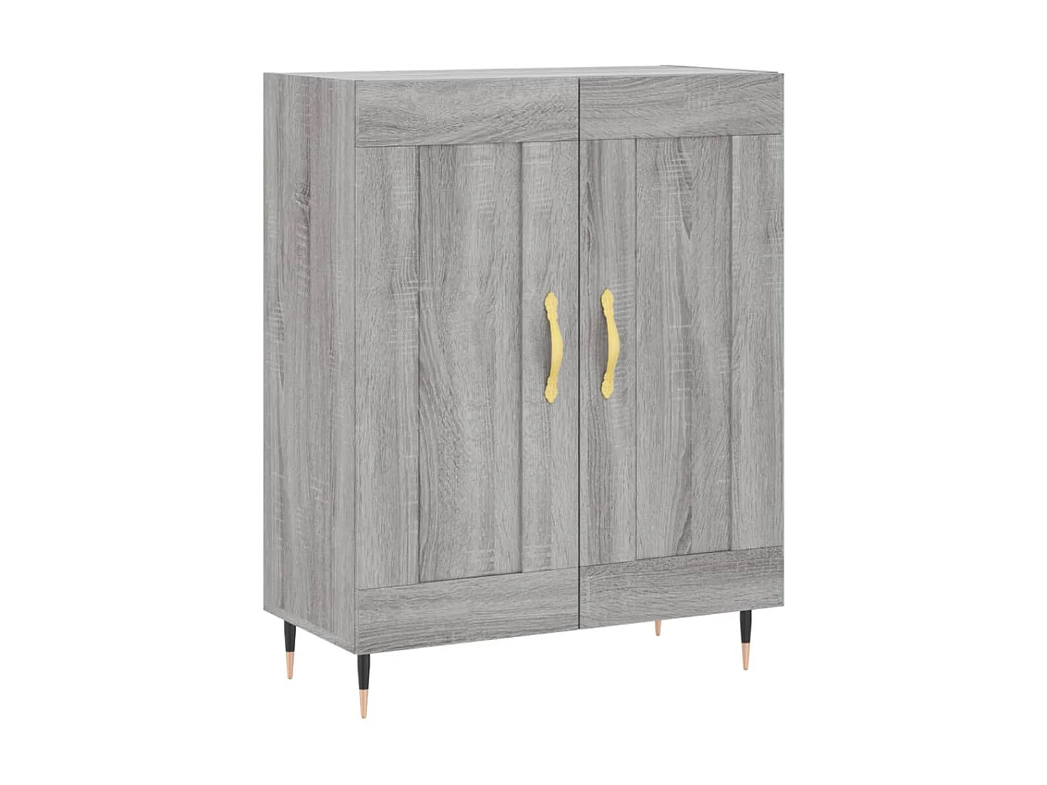 Buffet sonoma gris 69,5x34x90 cm bois d'ingénierie QWE23663