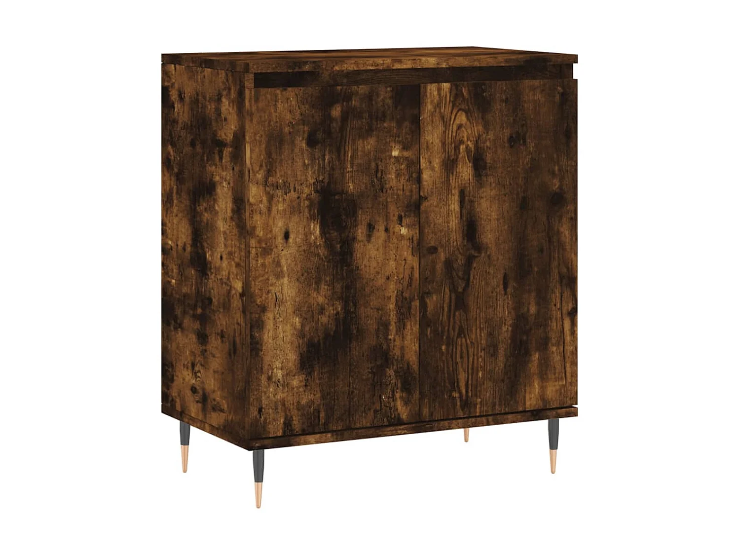 Buffet Chêne fumé 60x35x70 cm Bois d'ingénierie QWE95942