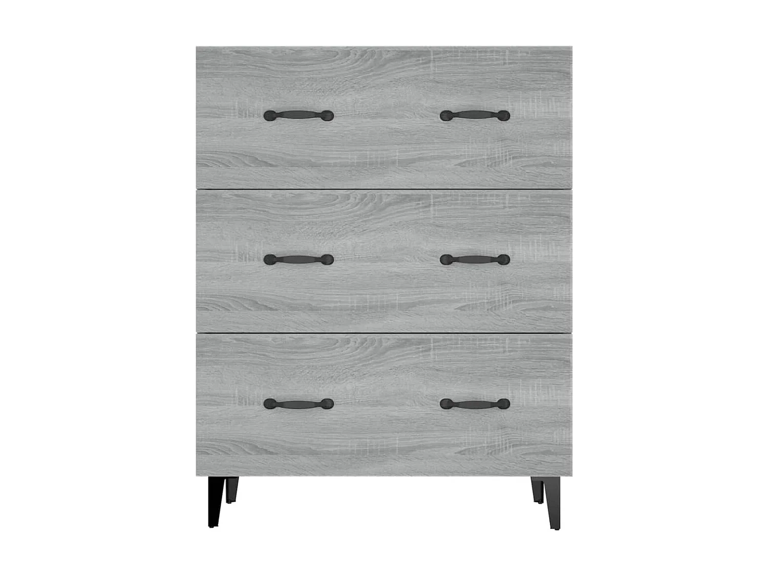 Buffet sonoma gris 69,5x34x90 cm bois d'ingénierie EGER28509