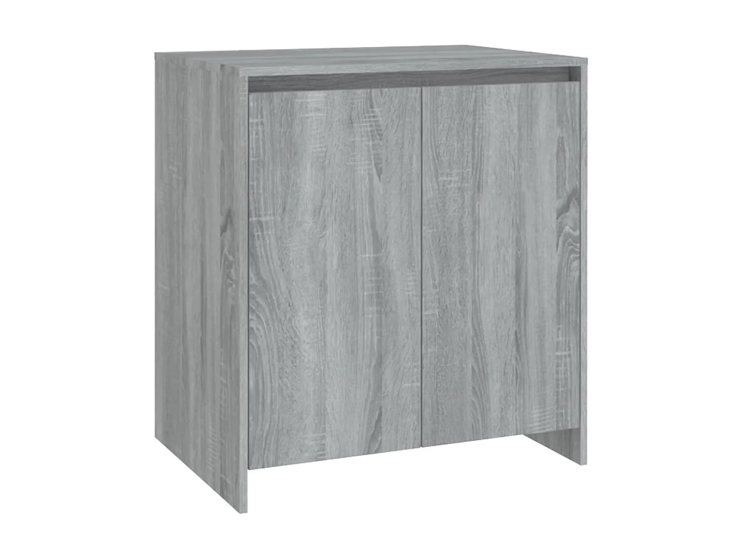 Buffets 2 pcs Sonoma gris Bois d'ingénierie EGER27932