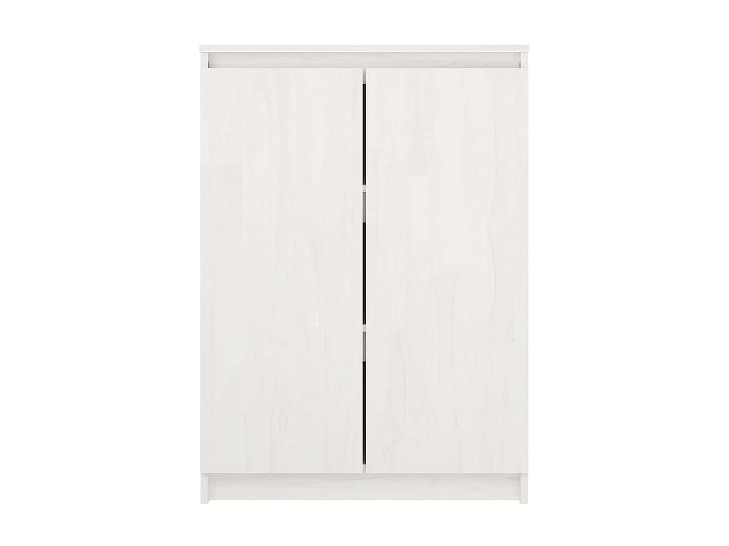 Buffet Blanc 60x36x84 cm Bois de pin massif EGER19741