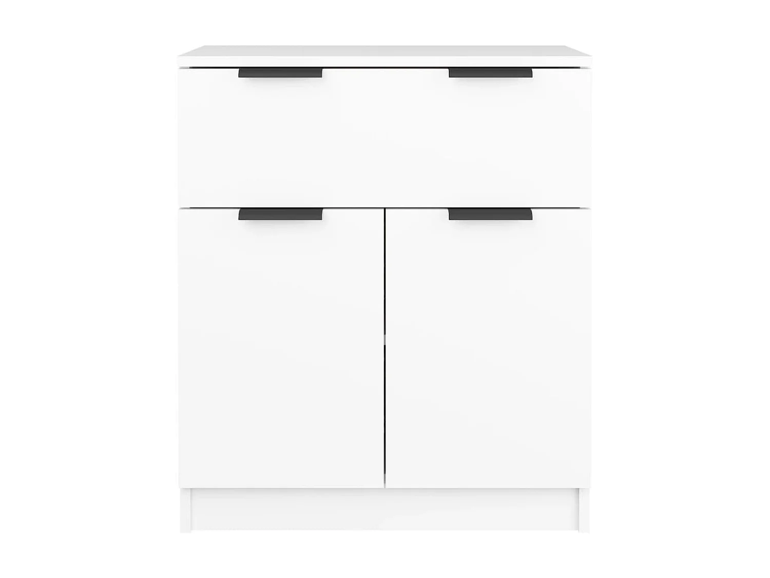 Aparador 60x30x70 cm derivados de madeira branco PT789609