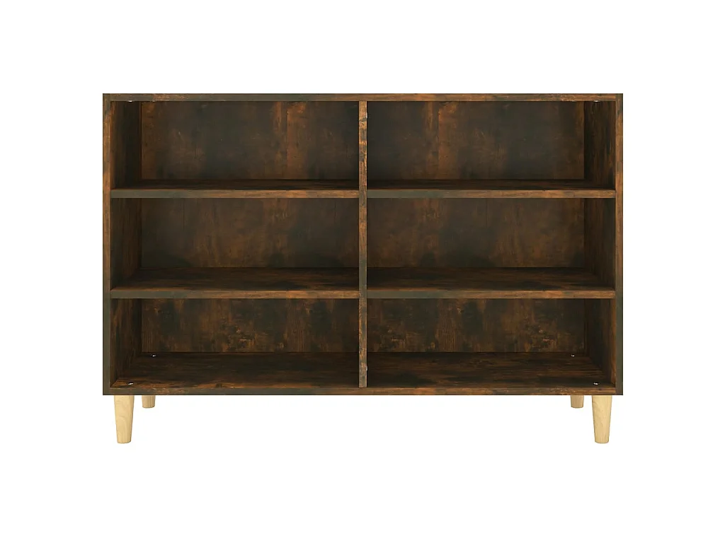 Buffet Chêne fumé 103,5x35x70 cm Aggloméré EGER62676