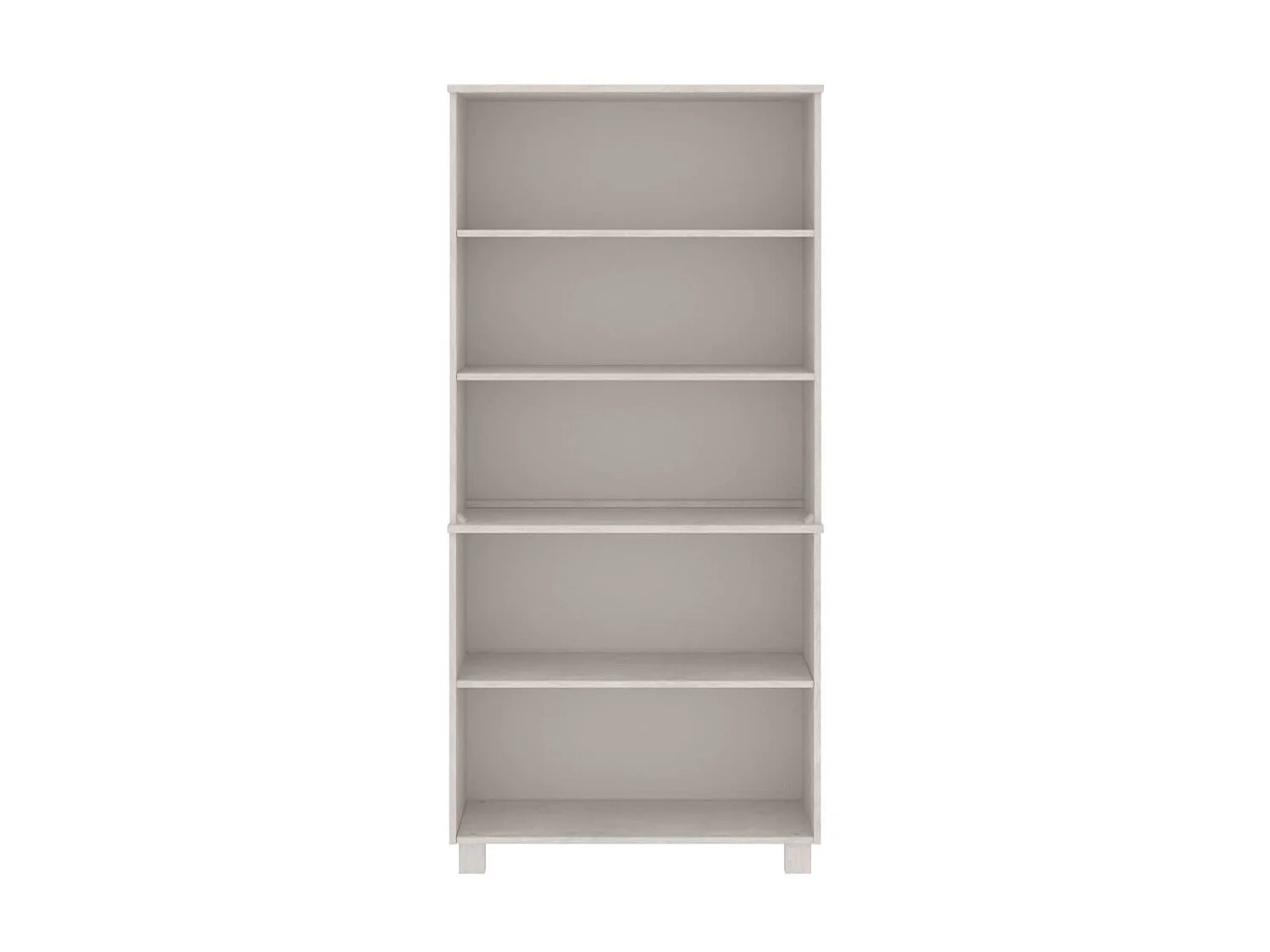 Highboard,Kommode HAMAR Massivholz Kiefer Weiß -gkd537123