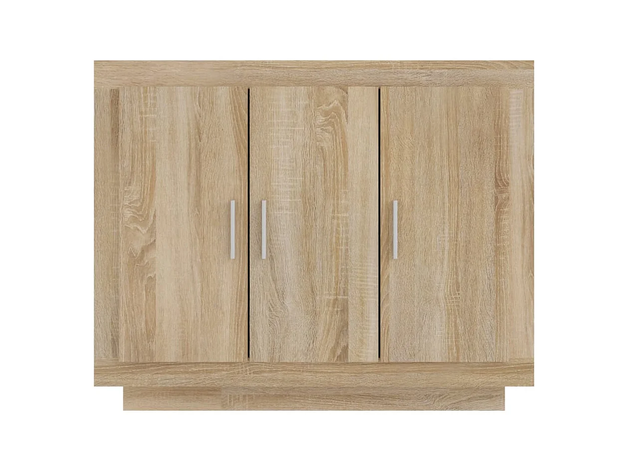 Buffet Chêne sonoma 92x35x75 cm Bois d'ingénierie EGER69923