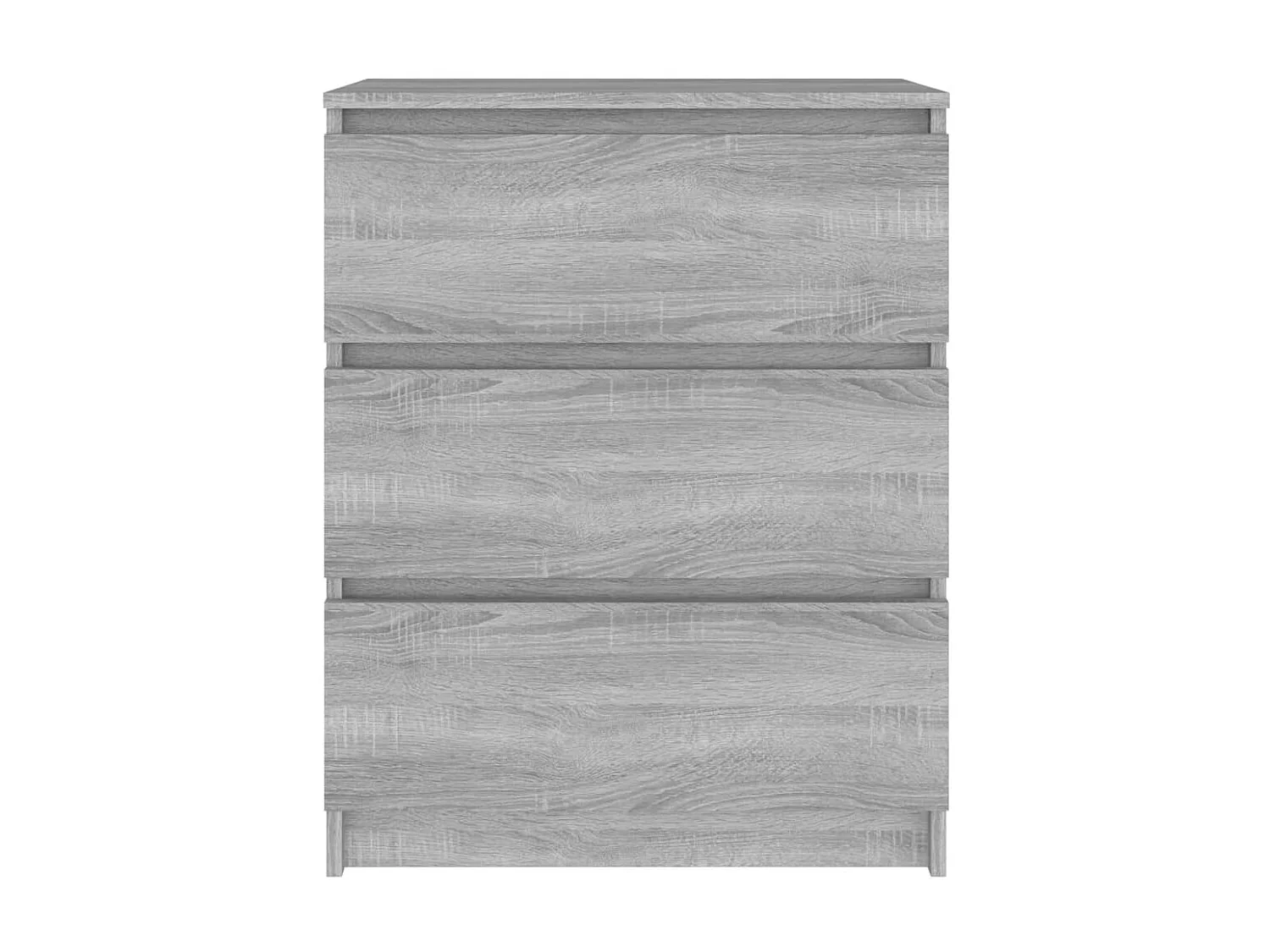 Buffet Sonoma gris 60x35x76 cm Bois d'ingénierie QWE41161