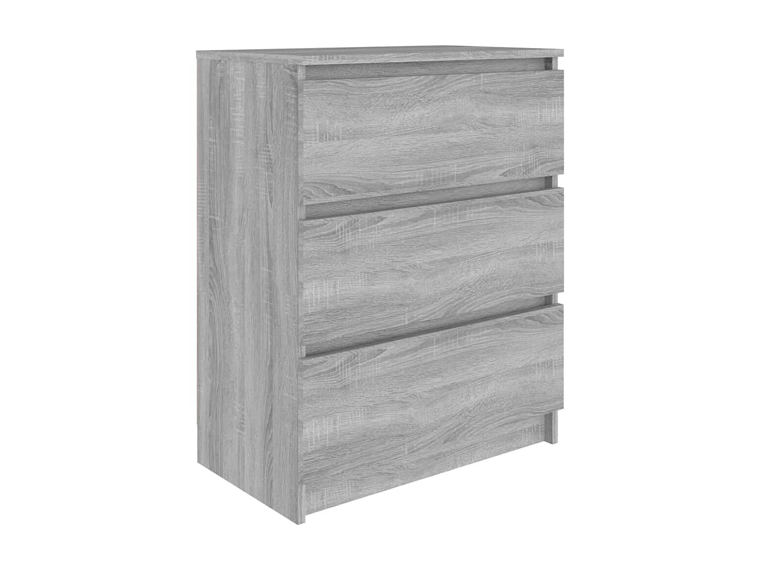 Buffet Sonoma gris 60x35x76 cm Bois d'ingénierie QWE41161
