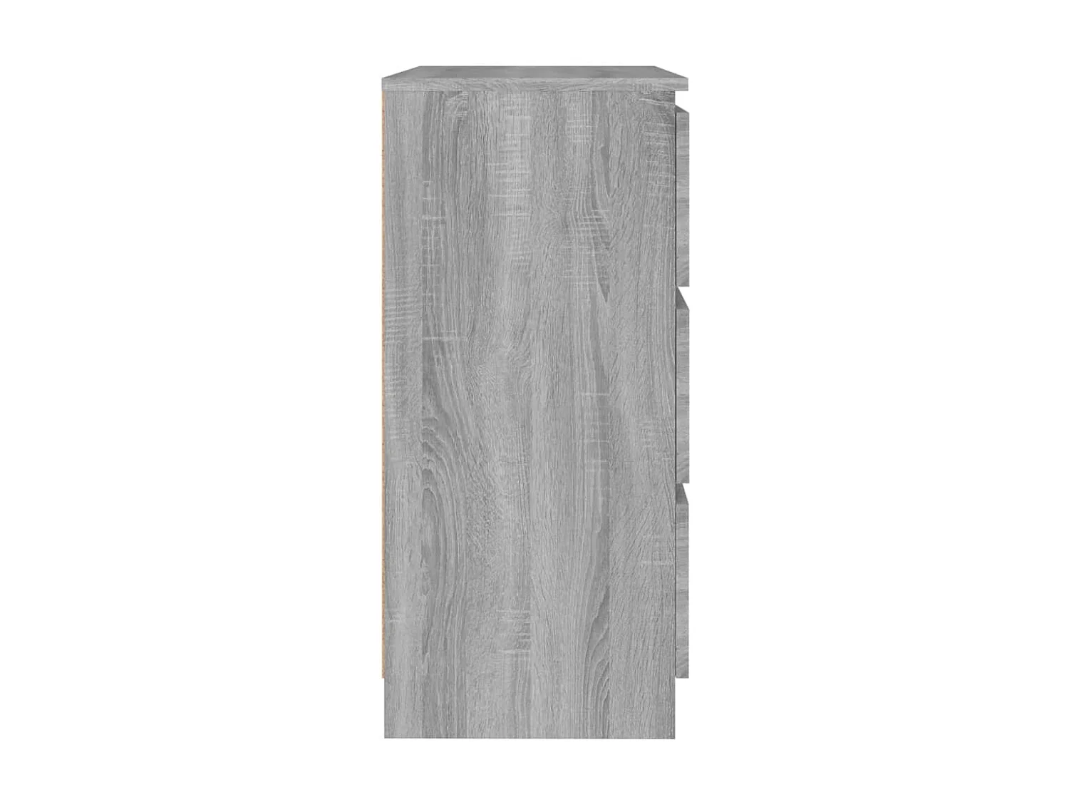 Buffet Sonoma gris 60x35x76 cm Bois d'ingénierie QWE41161