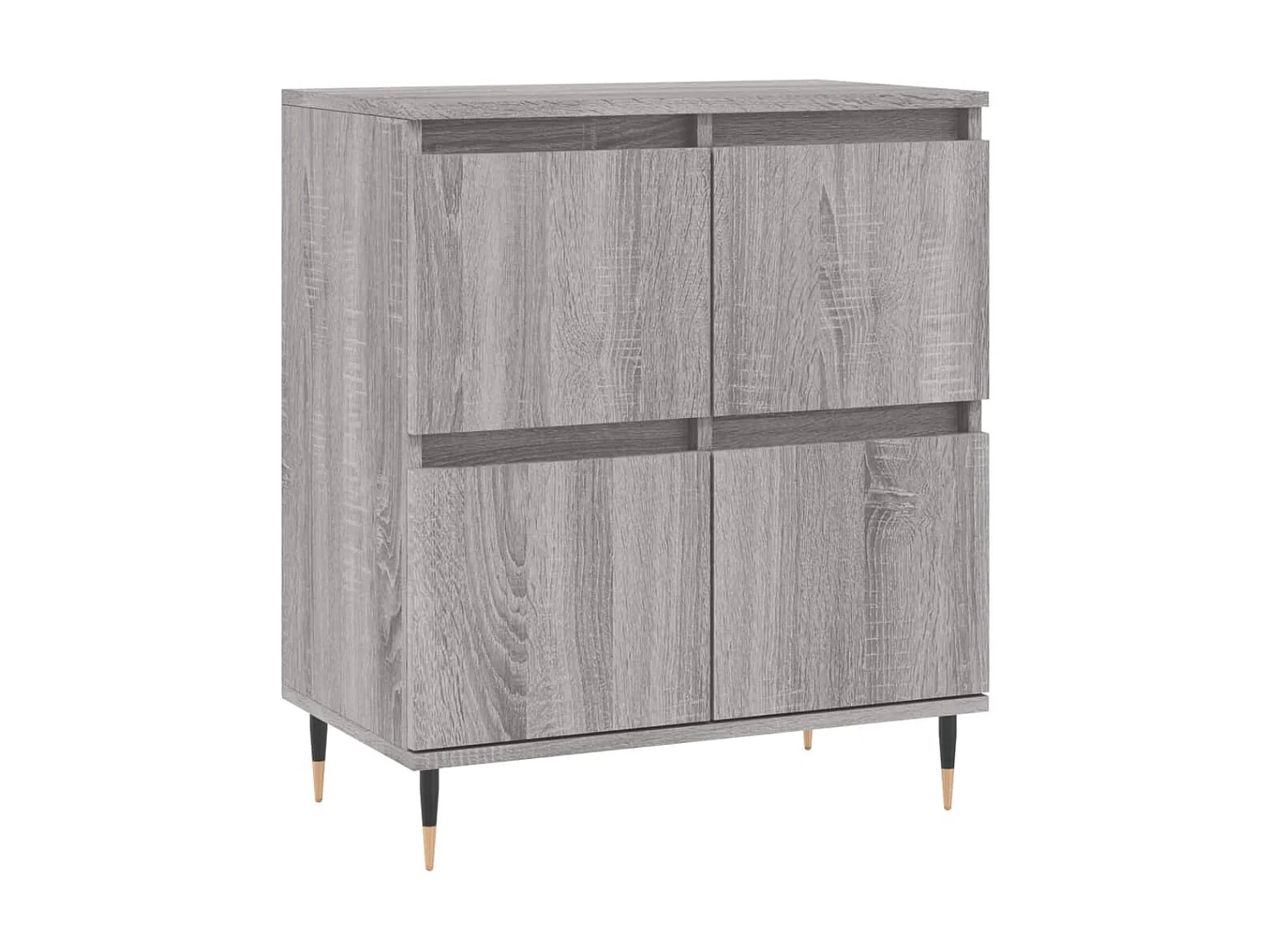Buffet Sonoma gris 60x35x70 cm Bois d'ingénierie QWE20311