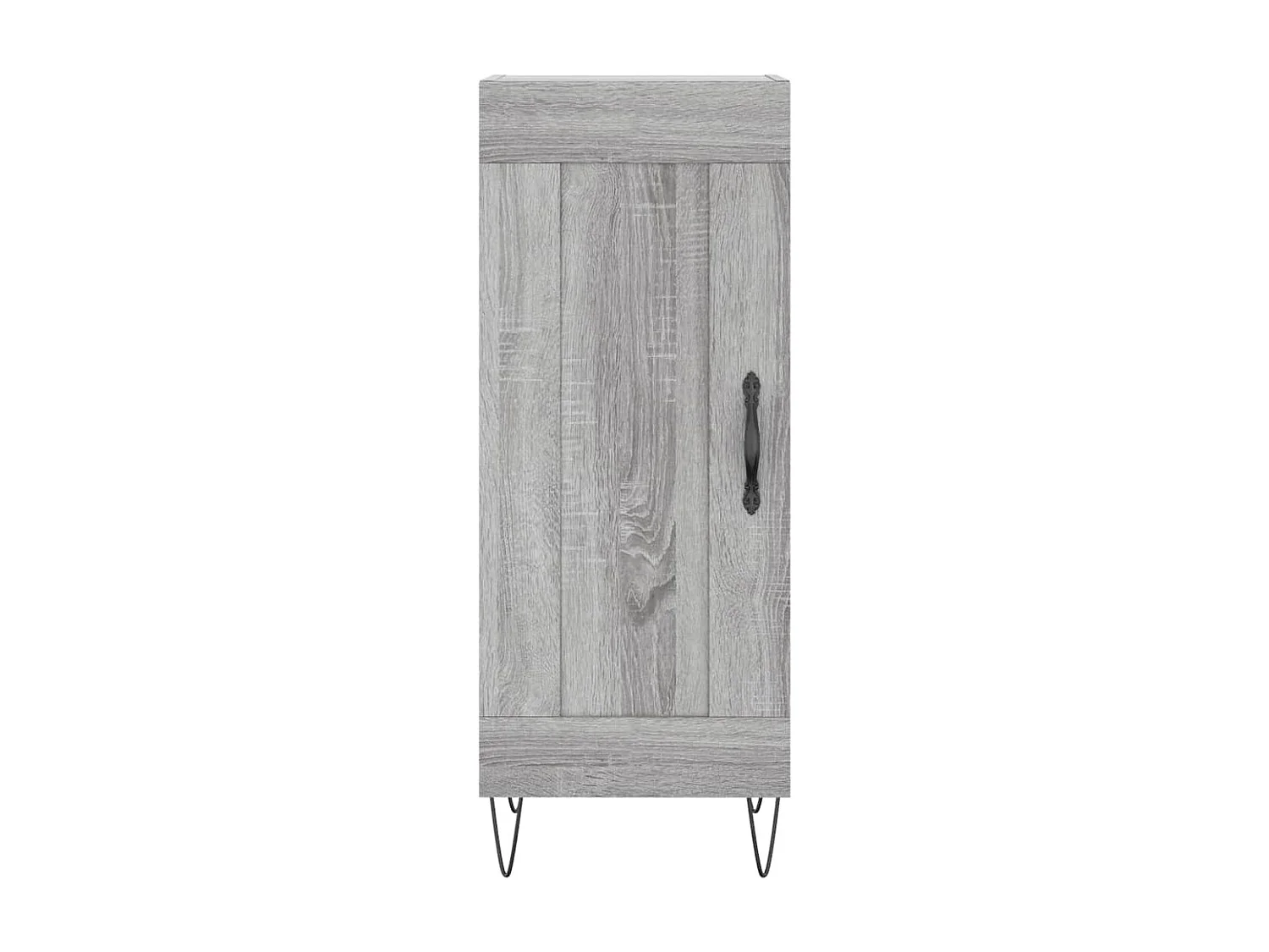 Buffet Sonoma gris 34,5x34x90 cm Bois d'ingénierie QWE97509