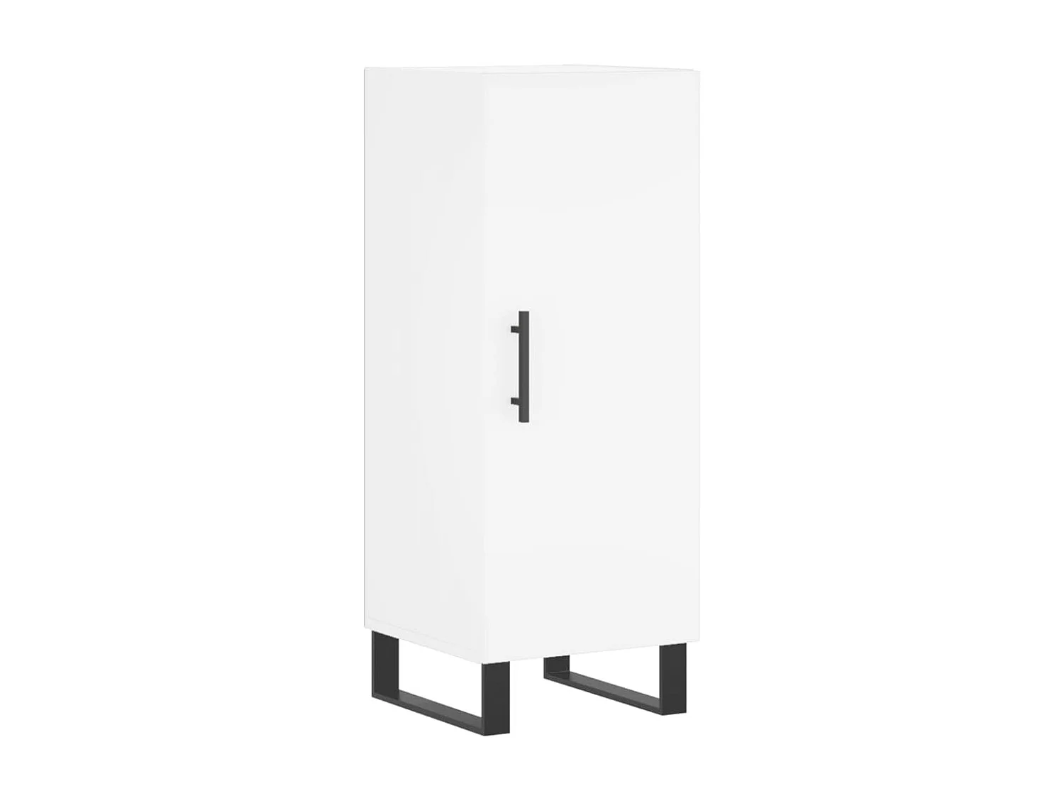 Dressoir 34,5x34x90 cm bewerkt hout wit NL692708