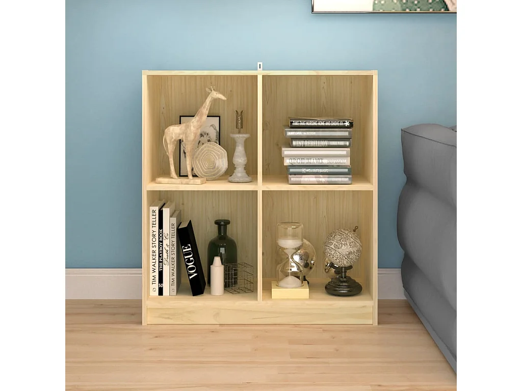 Buffet 70x33x76 cm bois de pin massif QWE38033