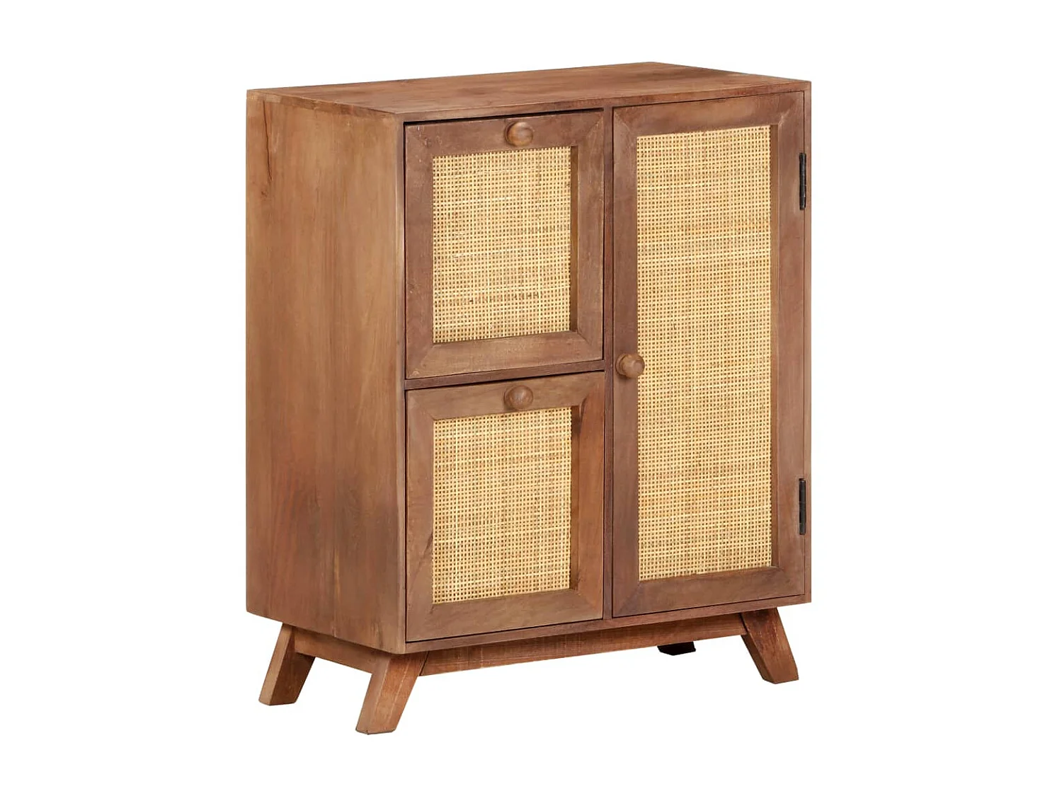 Dressoir 60x35x75 cm massief mangohout NL845761