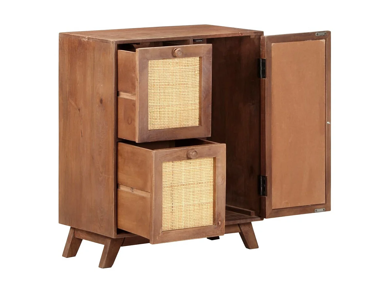 Dressoir 60x35x75 cm massief mangohout NL845761