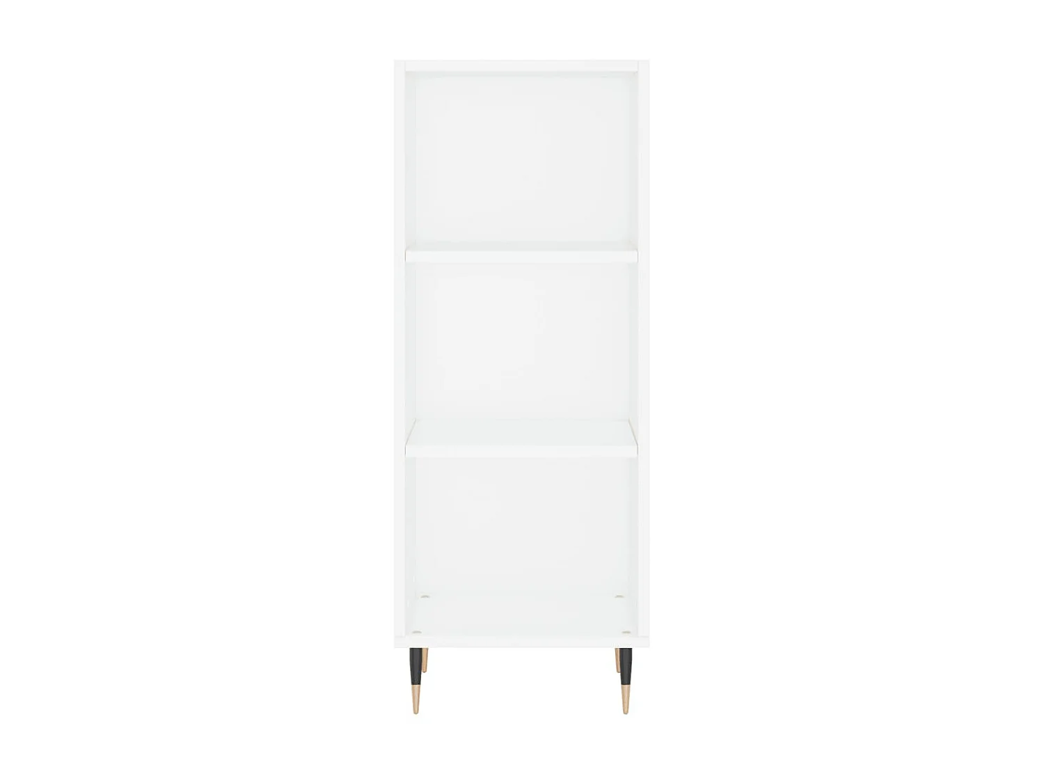 Aparador de madera de ingeniería blanco 34,5x32,5x90 cm ES41000