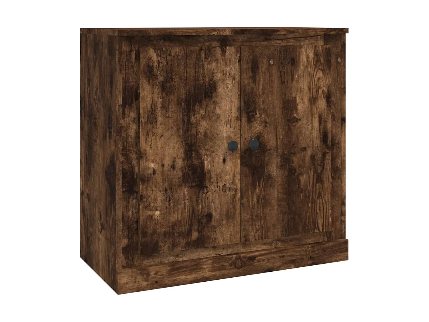 Aparador de madera contrachapada roble ahumado 70x35,5x67,5 cm ES89970