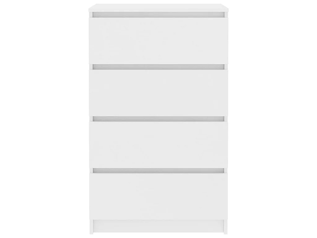 Buffet Blanc 60x35x98,5 cm Bois d'ingénierie EGER93068