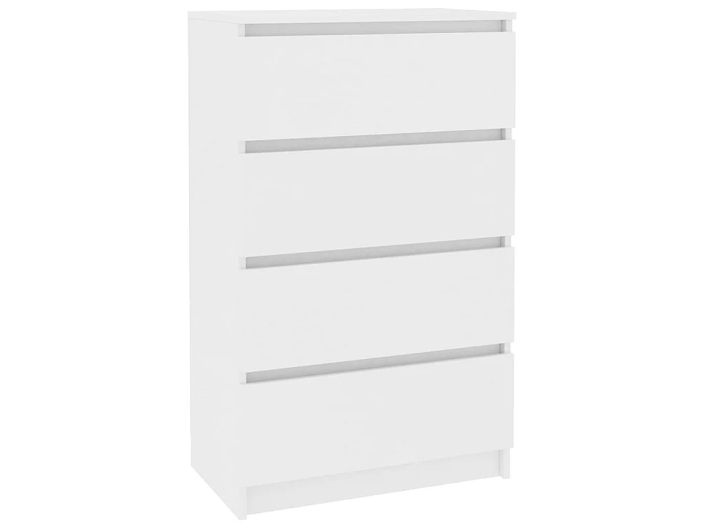 Buffet Blanc 60x35x98,5 cm Bois d'ingénierie EGER93068