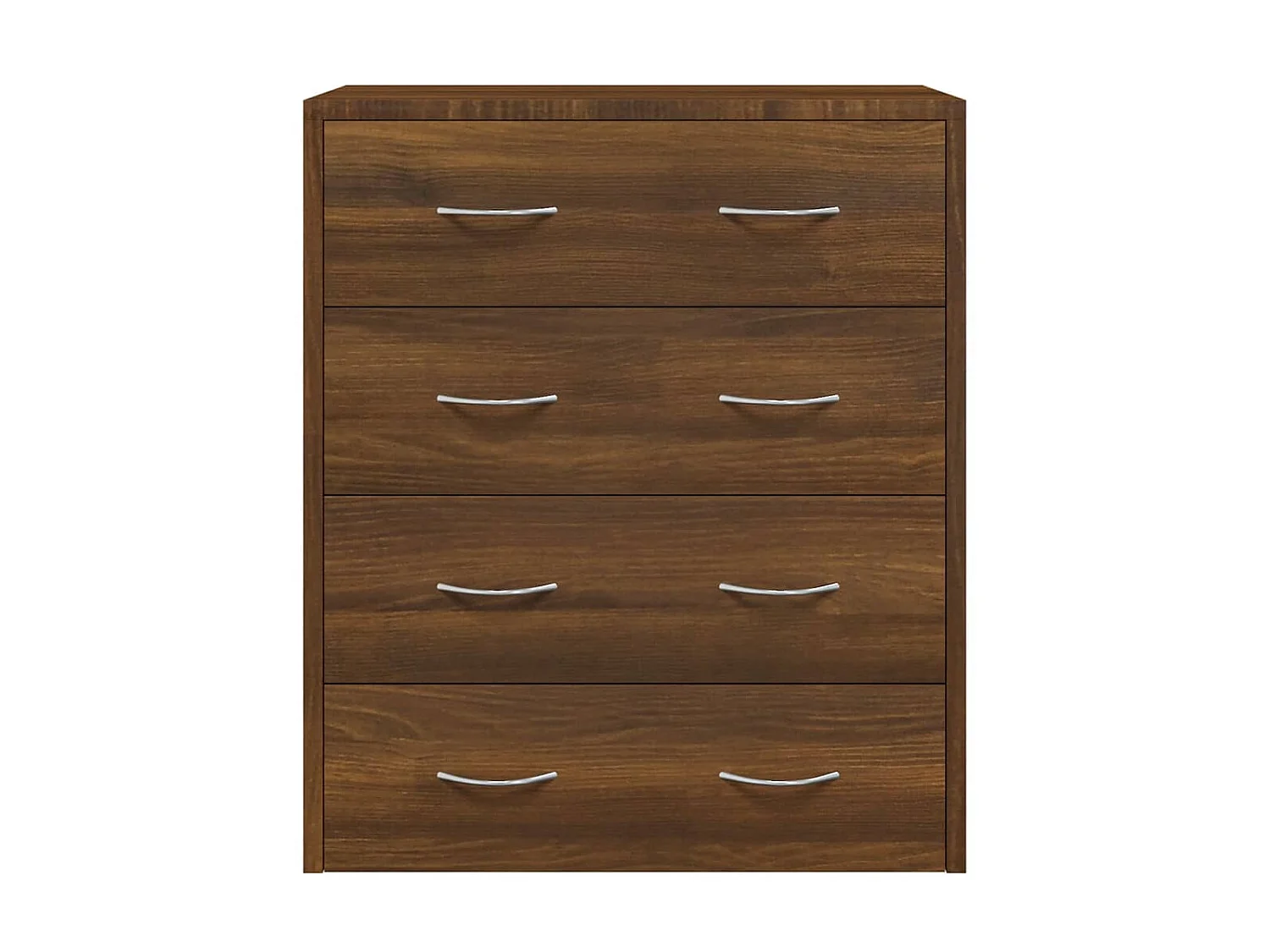 Buffet avec 4 tiroirs 60x30,5x71 cm Chêne marron EGER77598