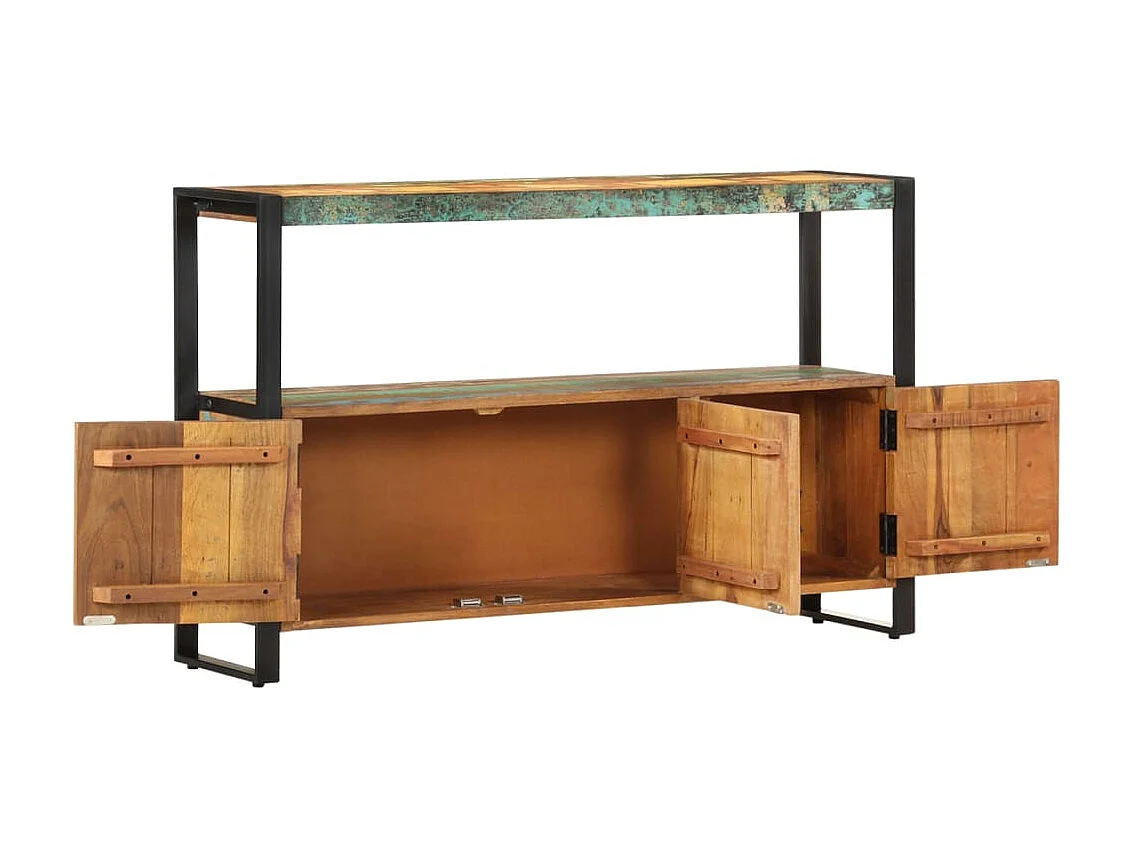 Dressoir 120x30x75 cm massief gerecycled hout NL634824