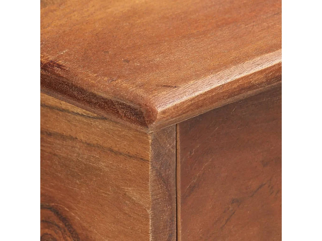 Dressoir 135x35x75 cm massief acaciahout NL128636