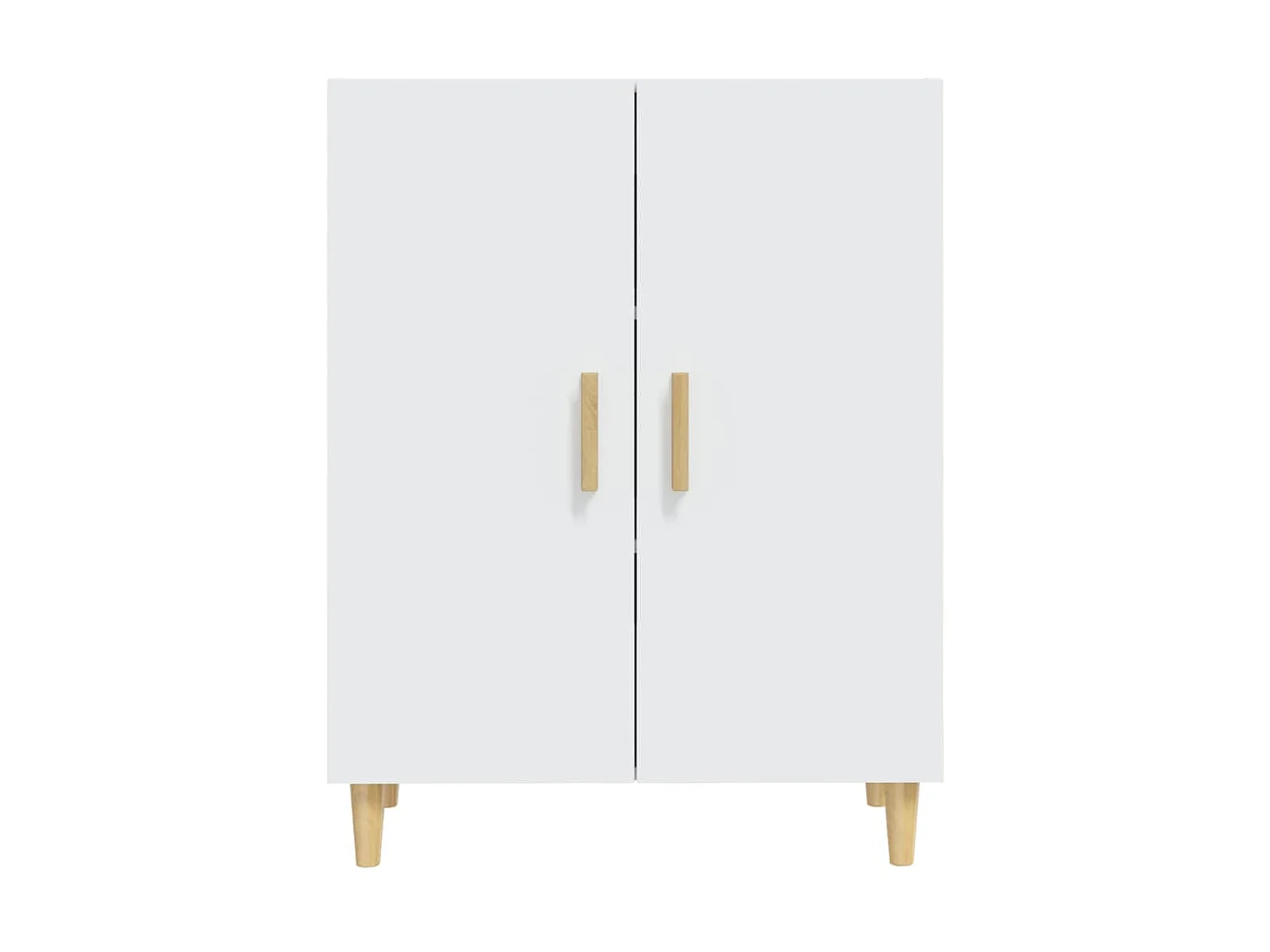 Buffet Blanc 70x34x90 cm Bois d'ingénierie EGER46156