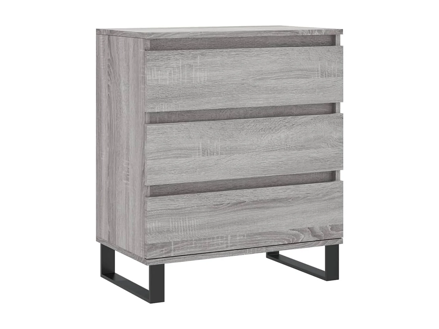 Buffet Sonoma gris 60x35x70 cm Bois d'ingénierie QWE11575