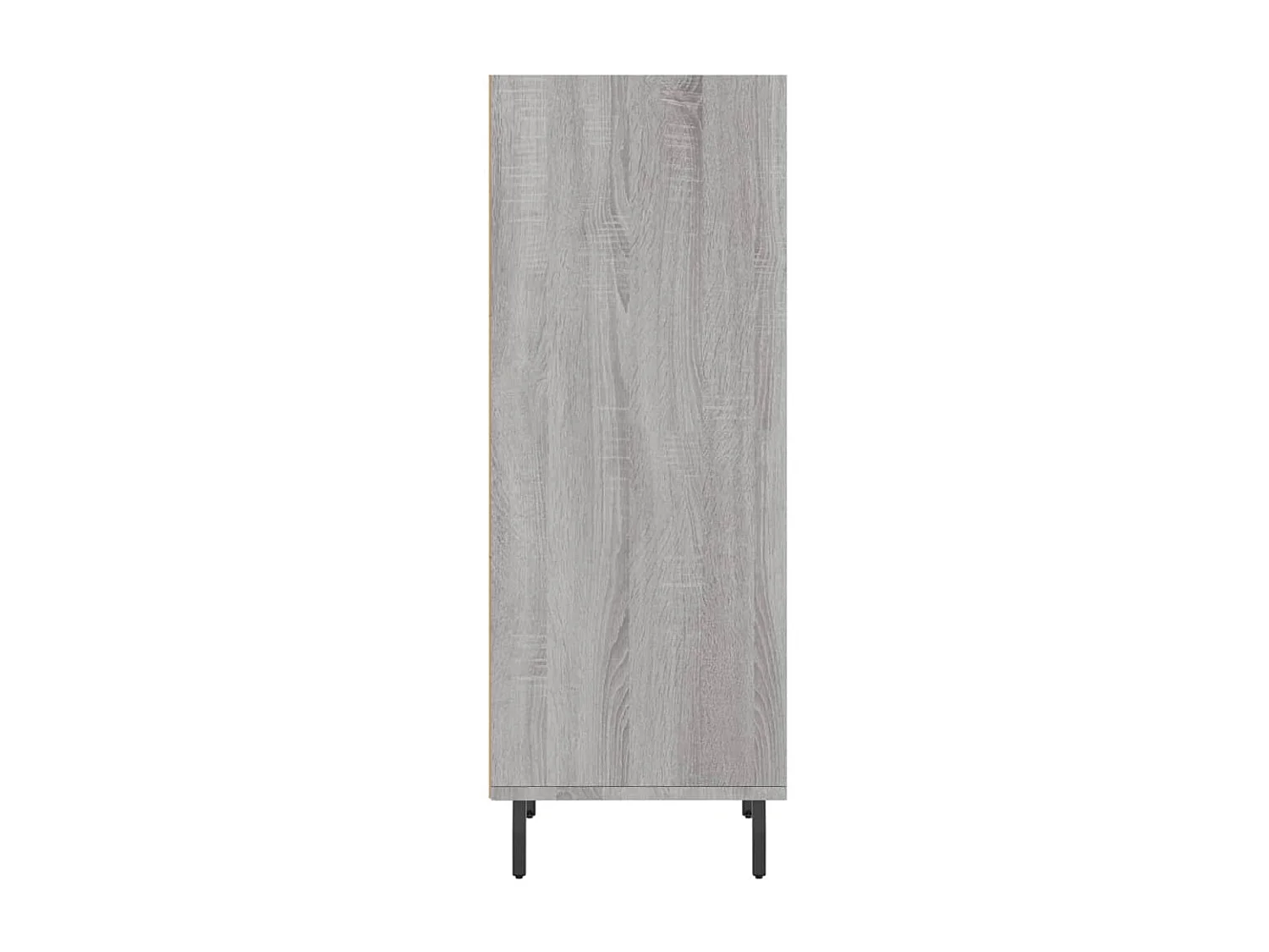 Dressoir 34,5x32,5x90 cm bewerkt hout grijs sonoma eikenkleurig NL519313