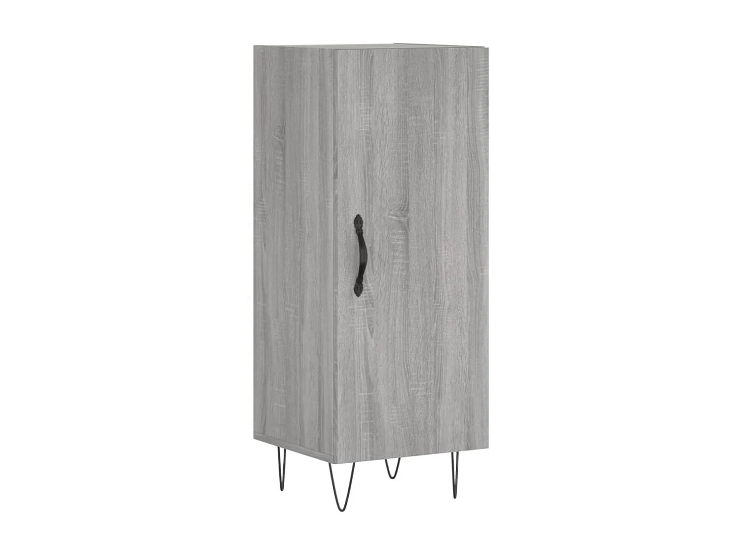 Buffet Sonoma gris 34,5x34x90 cm Bois d'ingénierie QWE79736