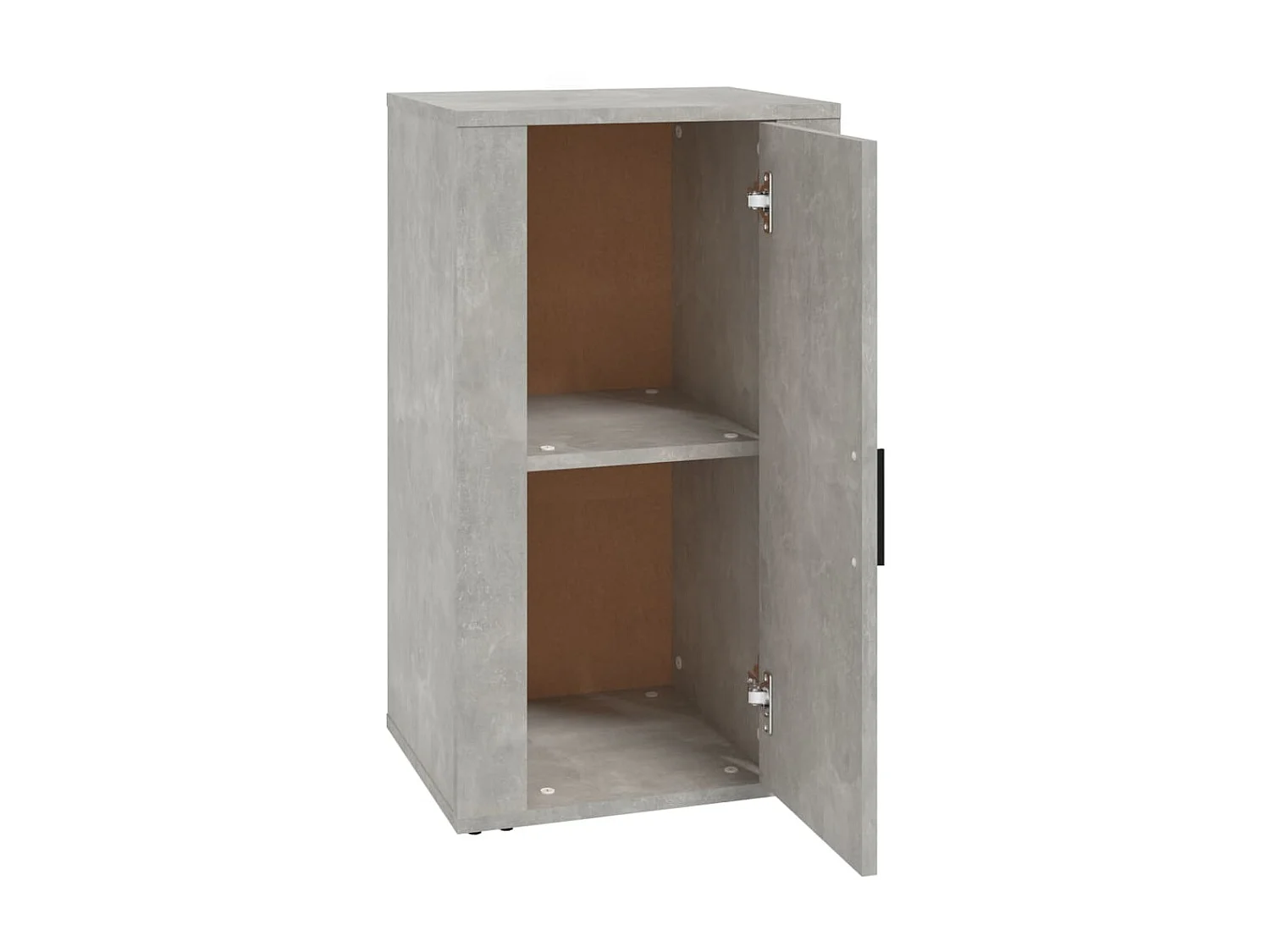 Buffet Gris béton 40x33x70 cm Bois d'ingénierie EGER86284