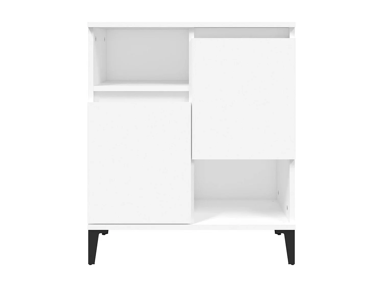 Buffet Blanc 60x35x70 cm Bois d'ingénierie EGER65423