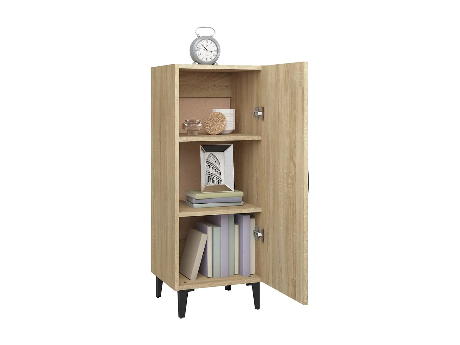 Buffet Chêne sonoma 34,5x34x90 cm Bois d'ingénierie EGER33719